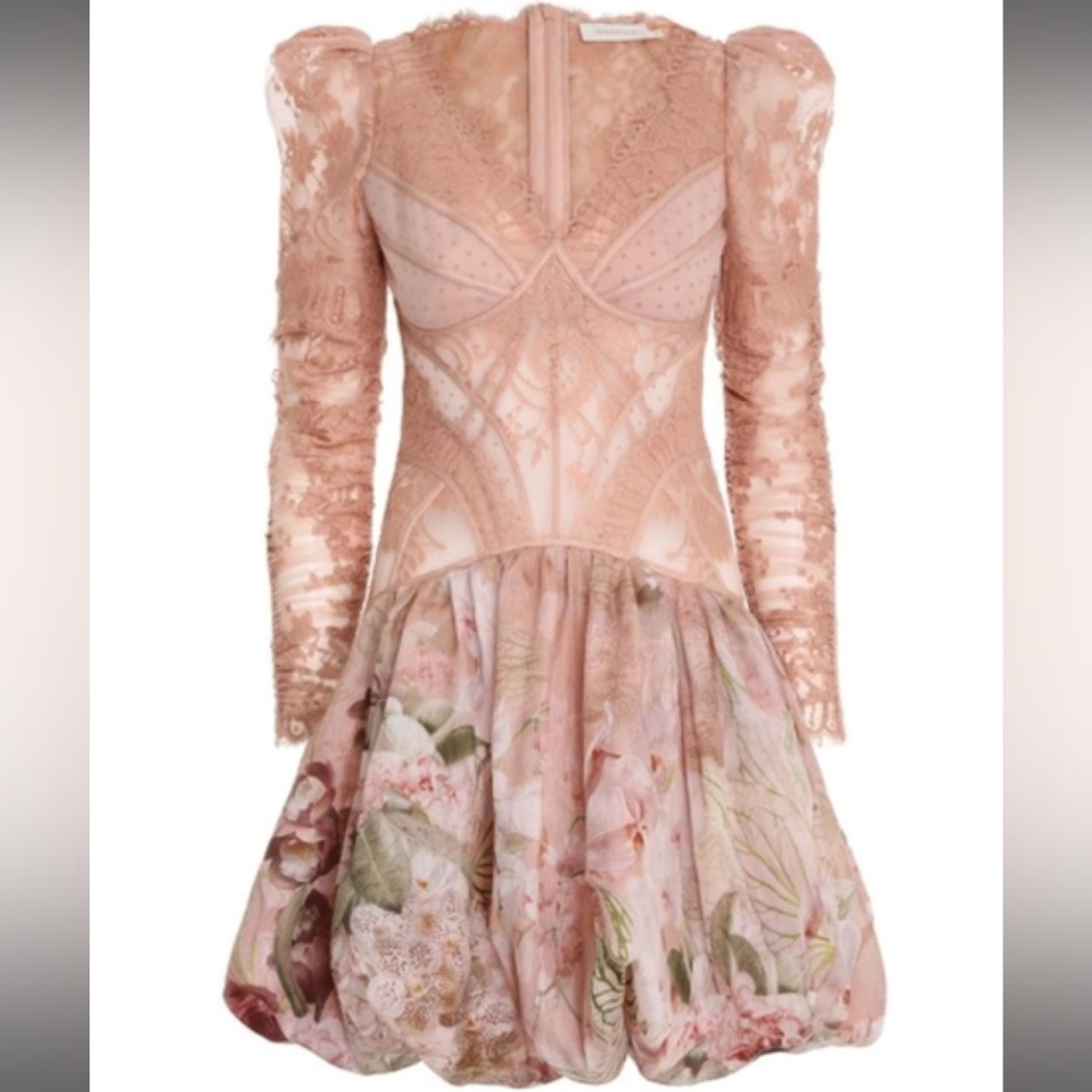 ZIMMERMANN Lace Mini Dress